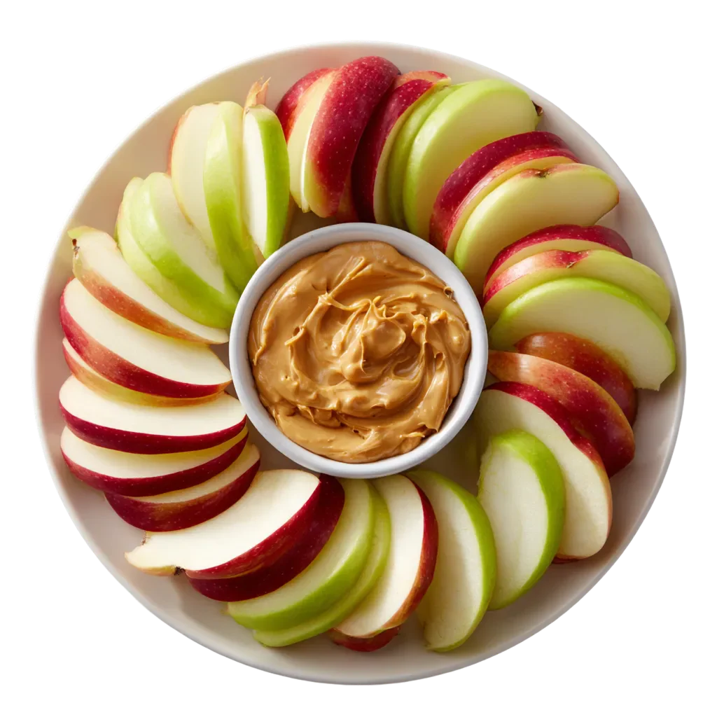 Apple Slices with PB Pow Dip recipe image